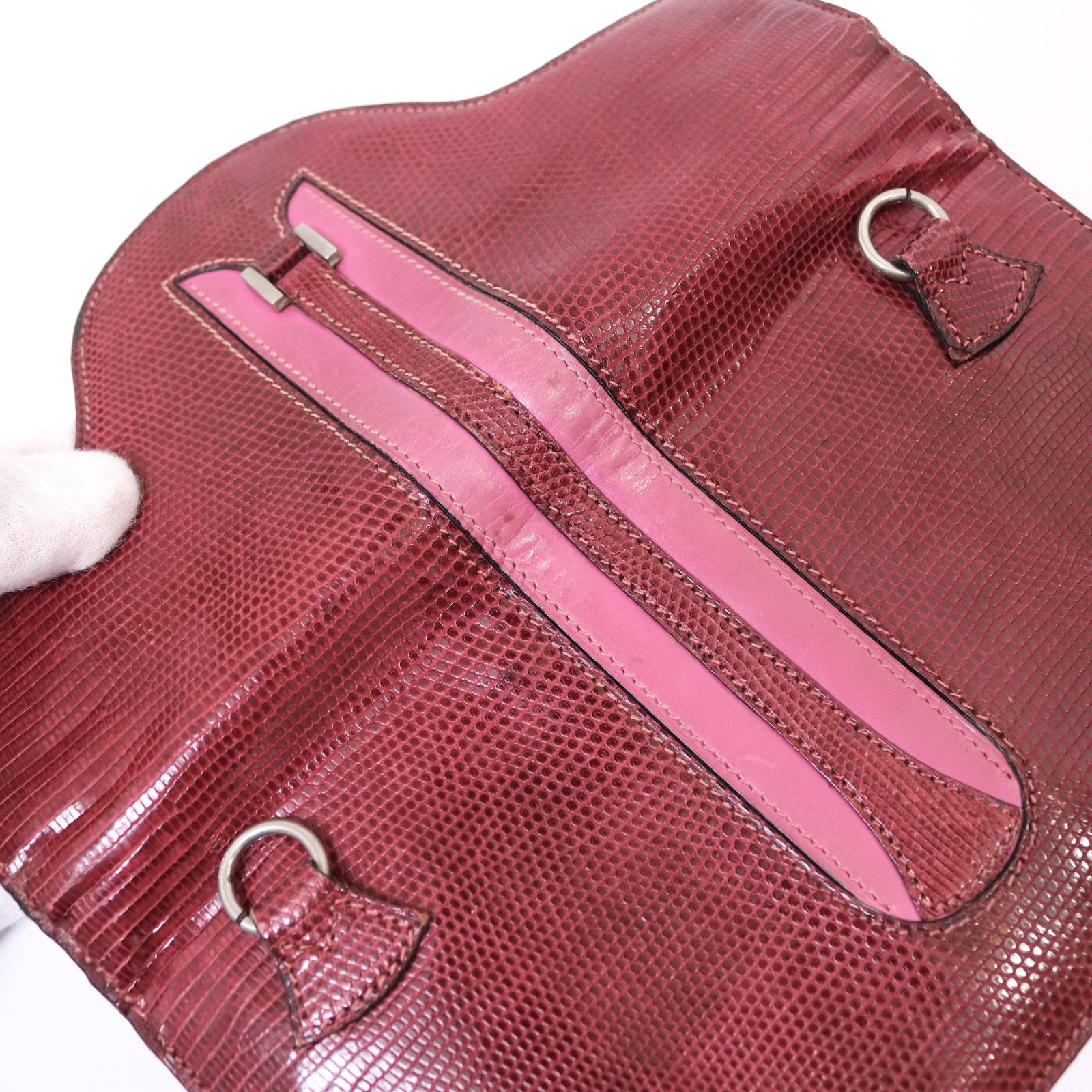 ✨希少✨グッチ　オールドグッチ　ショルダーバッグ　スエード　レザー　ワインレッド ✨希少✨グッチ オールドグッチ ショルダーバッグ スエード レザー