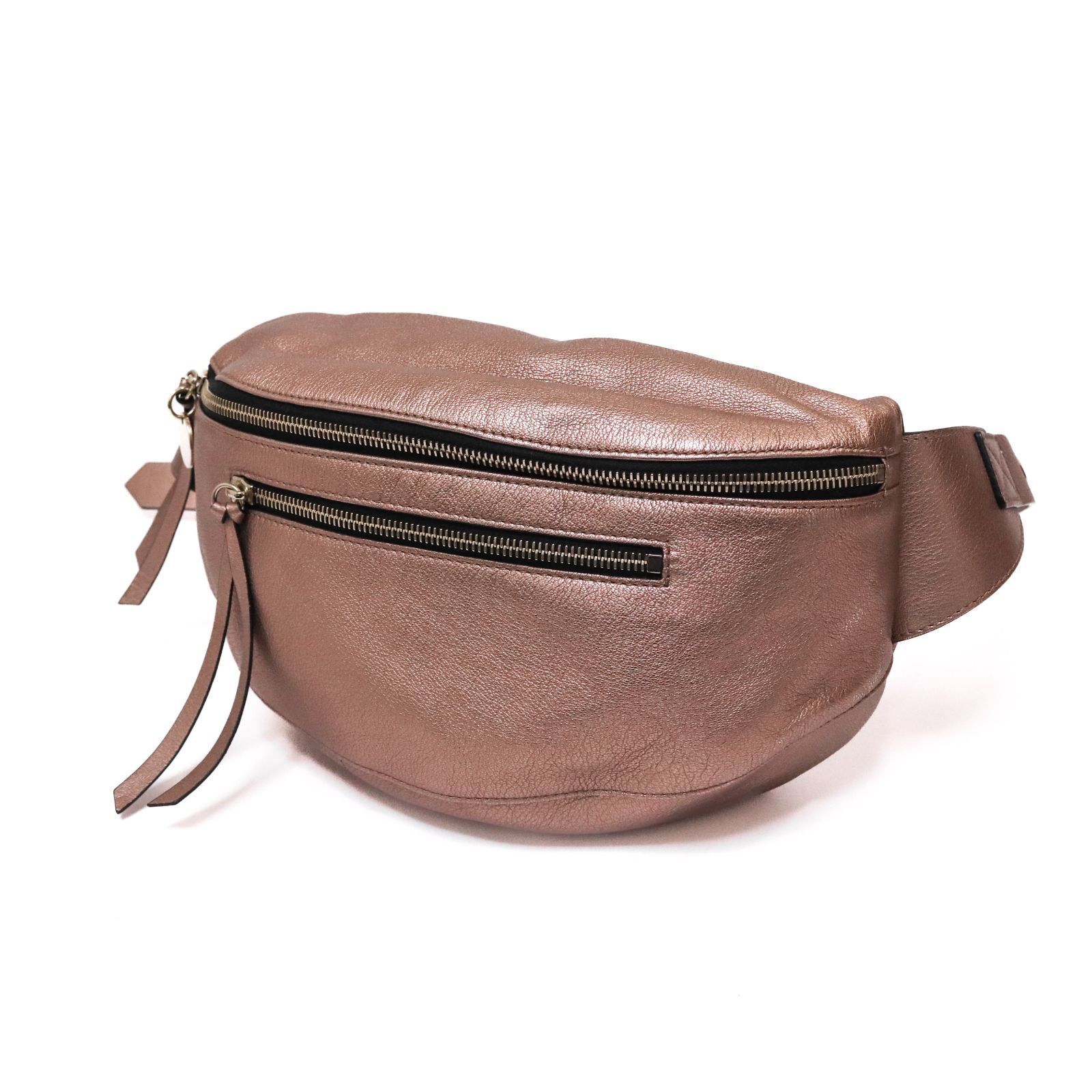 レッドヴァレンティノ ボディバッグ ショルダーバッグ メッセンジャー ピンクシルバー Pink Silver レザー RED VALENTINO