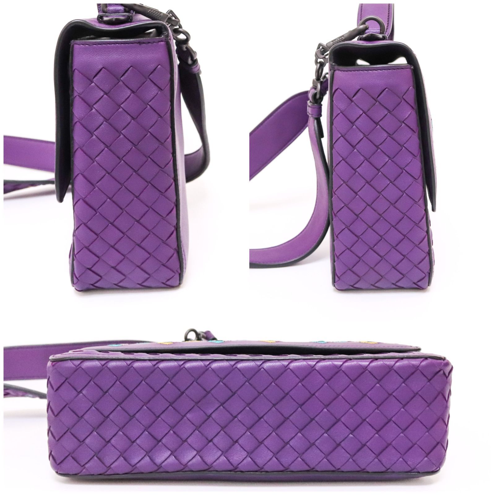 ボッテガヴェネタ ショルダーバッグ カメラバッグ イントレチャート