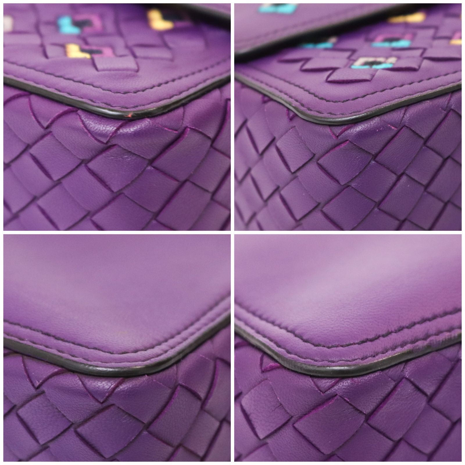 ボッテガヴェネタ ショルダーバッグ カメラバッグ イントレチャート