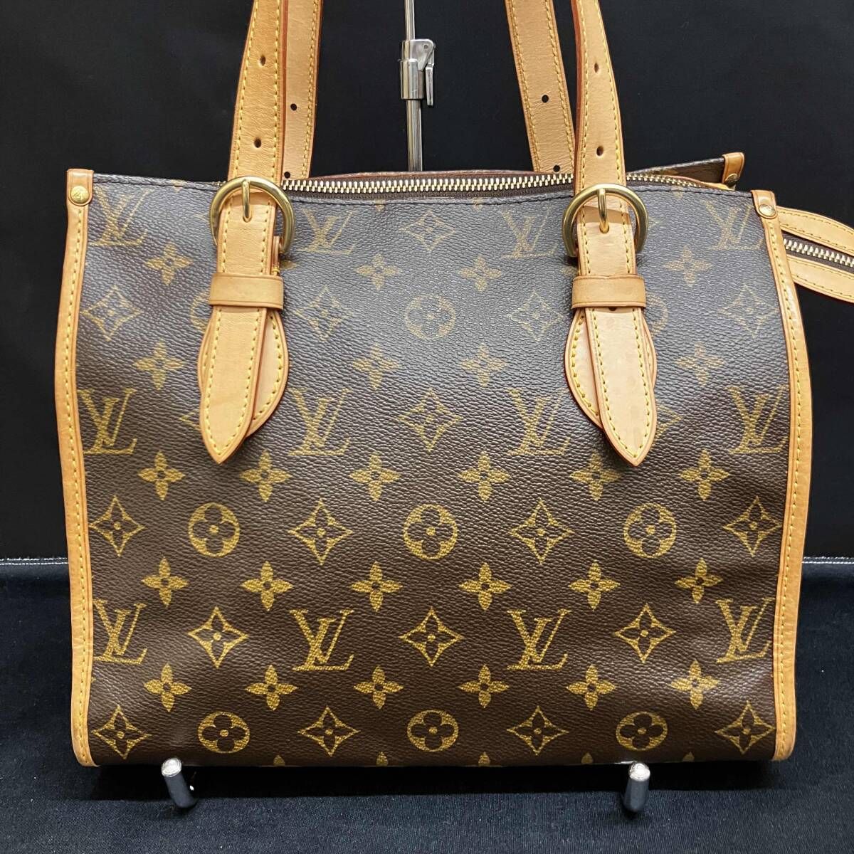 LOUIS VUITTON ルイヴィトン FL0097 モノグラム ポパンクール オ ブラウン トートバッグ M40007