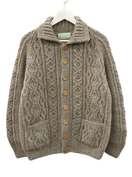 インバーアラン 3 A LUMBER CARDIGAN ニット ランバーカーディガン グレー系 長袖 セーター トップス