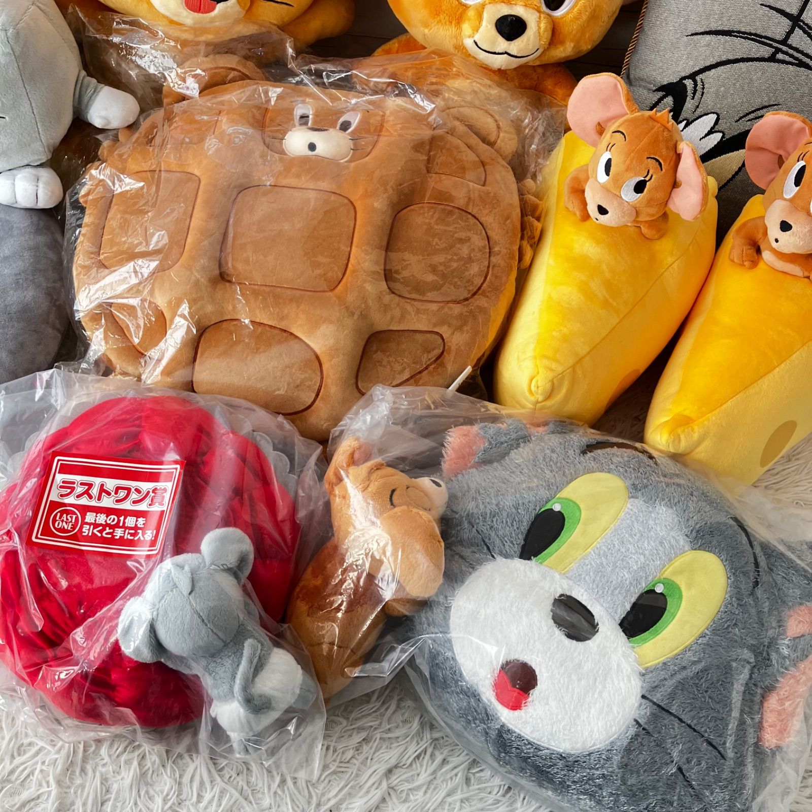 トムとジェリー ぬいぐるみ 16点セット 一番くじ未開封 ラストワン賞