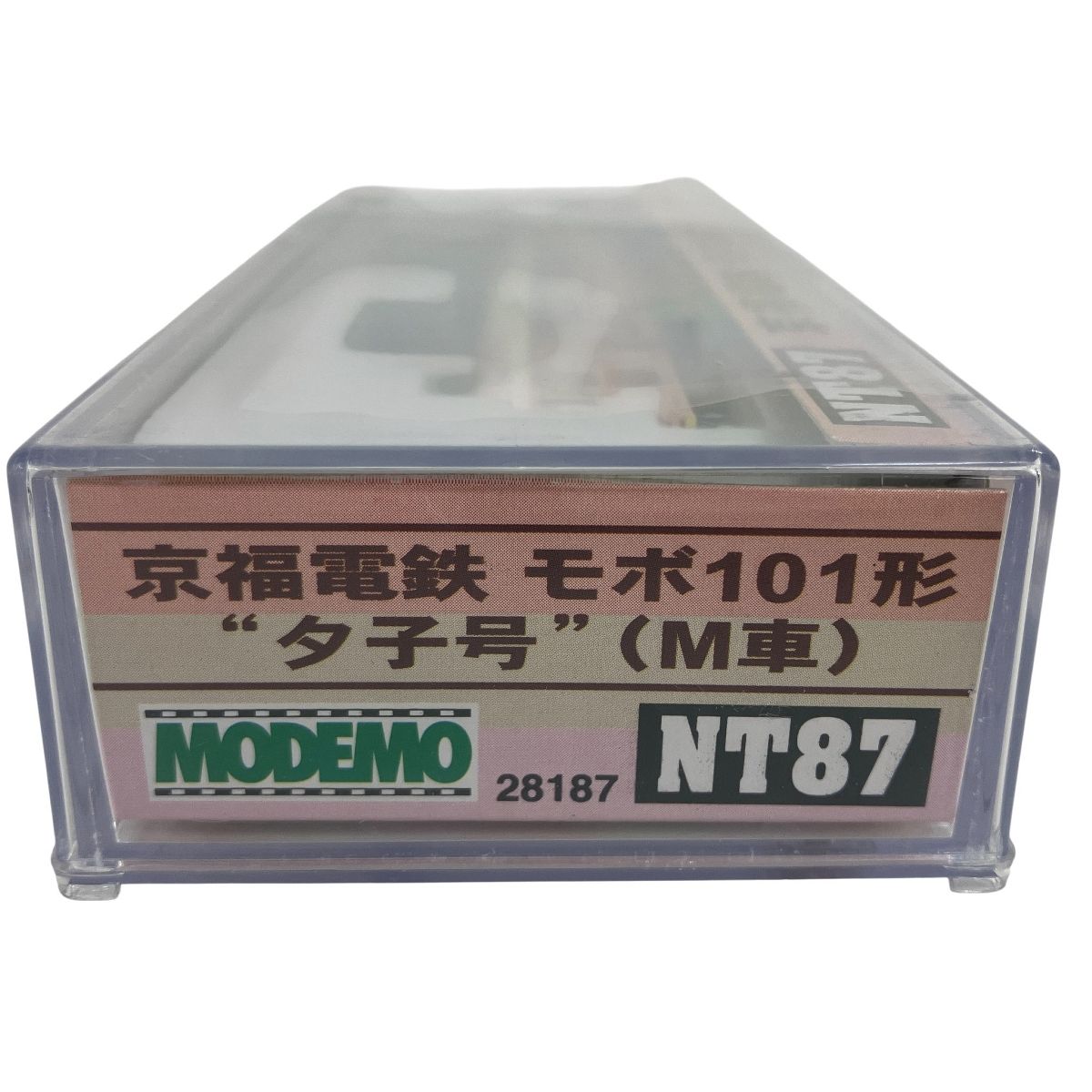 MODEMO 28187 NT87 京福電鉄 モボ101形 夕子号 (M車) 中古 Y10614954