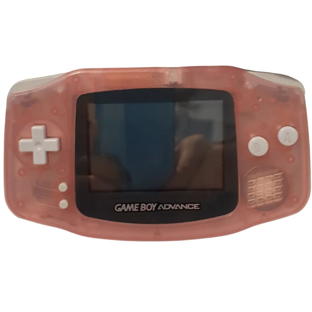 任天堂 ゲームボーイアドバンス本体ソフトセット クリア ピンク