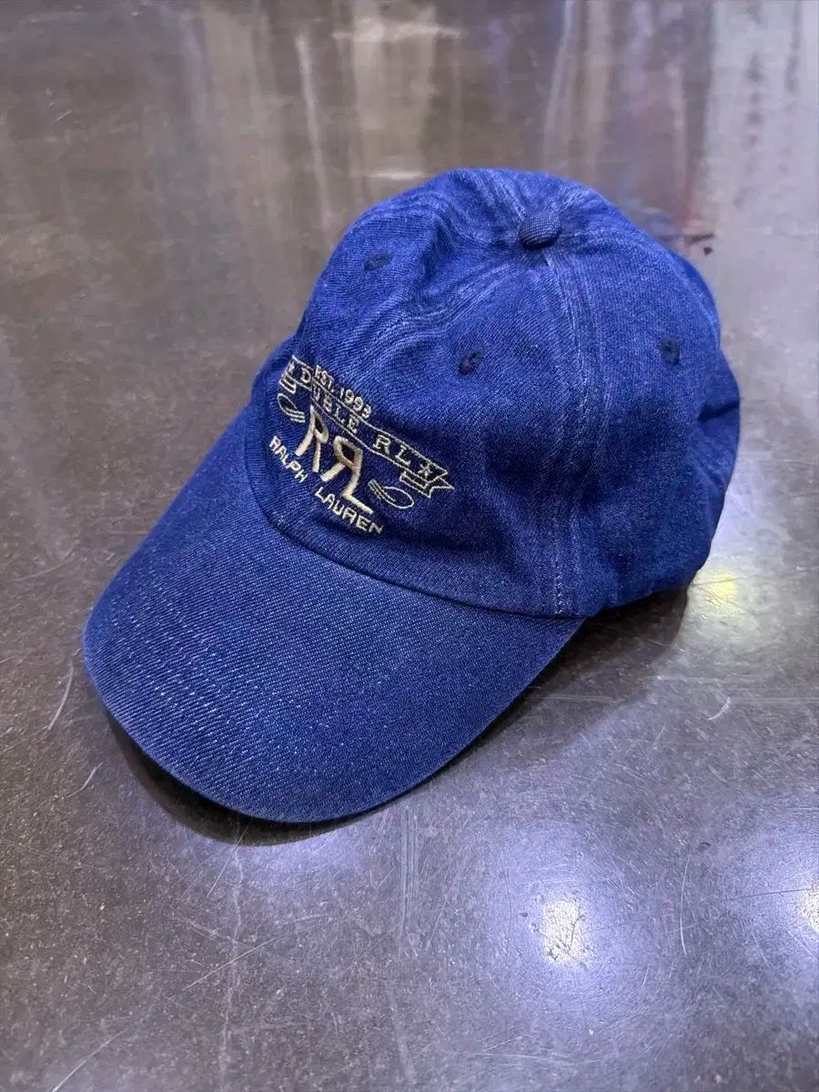 RRL ダブルアールエル ランチ ベースボールキャップ デニム 帽子