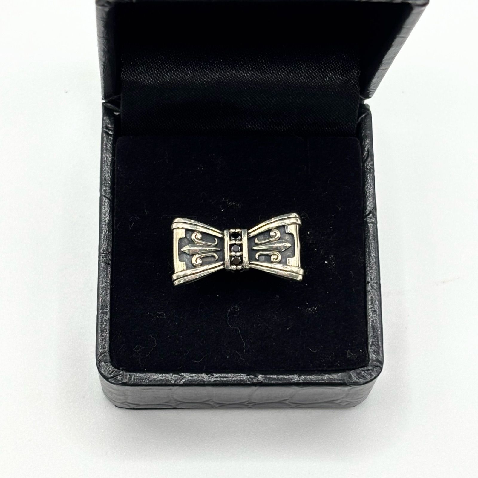 Justin Davis プロミスリング ジャスティンデイビス リボン 13号