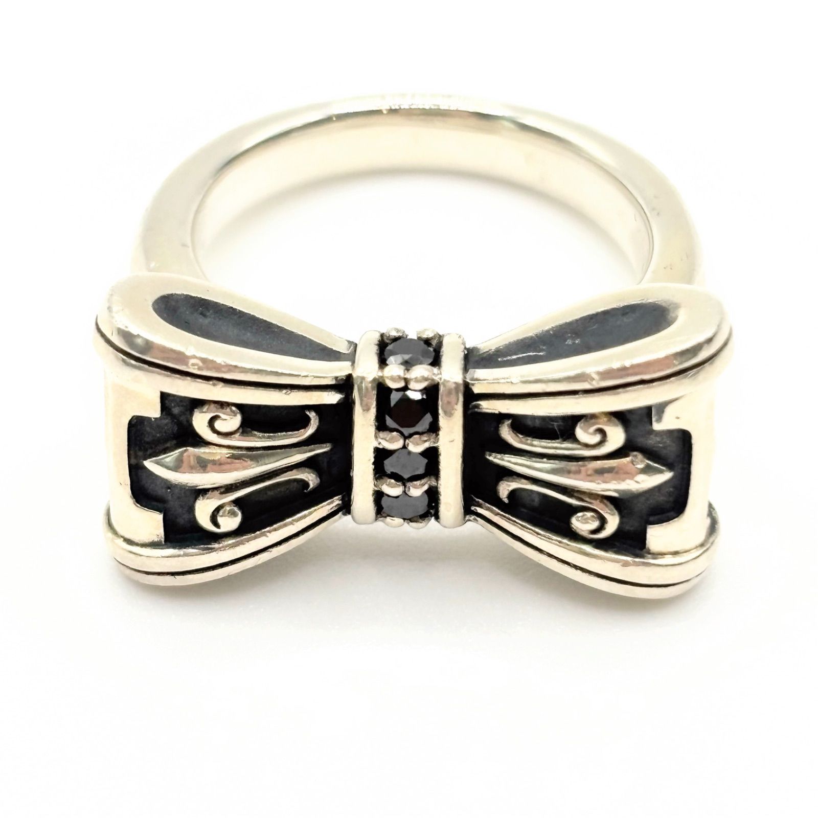 Justin Davis プロミスリング ジャスティンデイビス リボン 13号