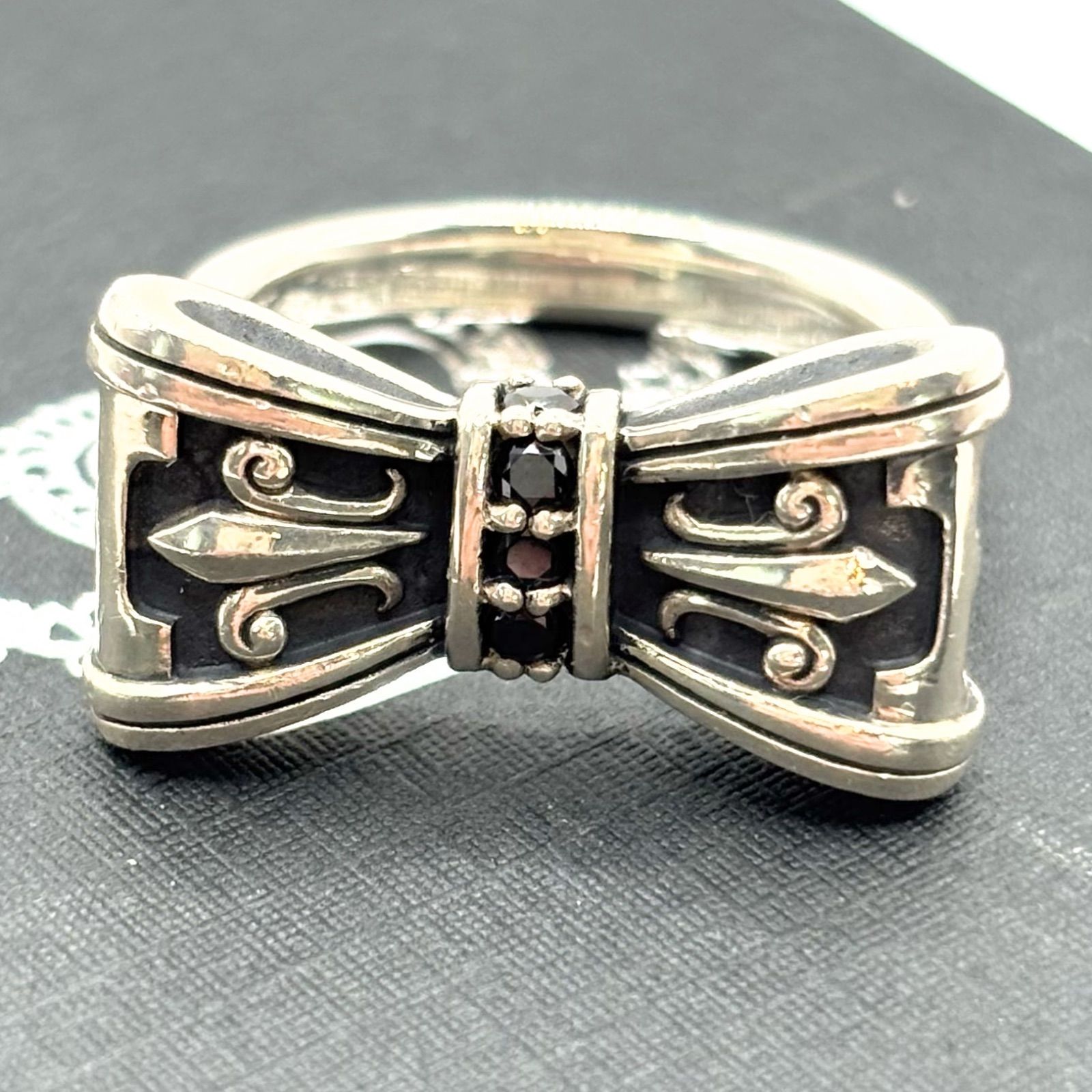 Justin Davis プロミスリング ジャスティンデイビス リボン 13号