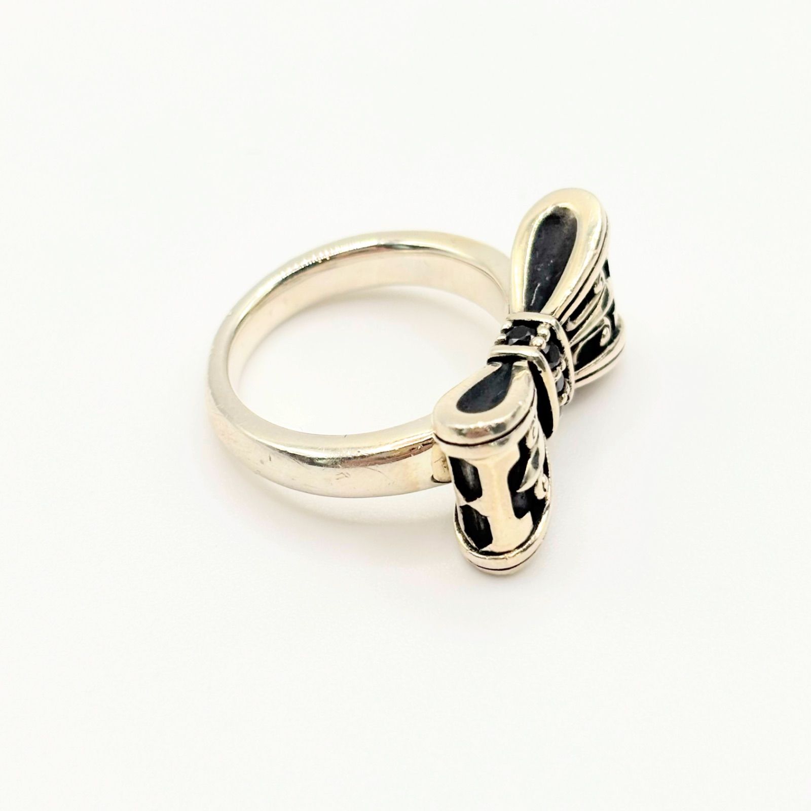 Justin Davis プロミスリング ジャスティンデイビス リボン 13号