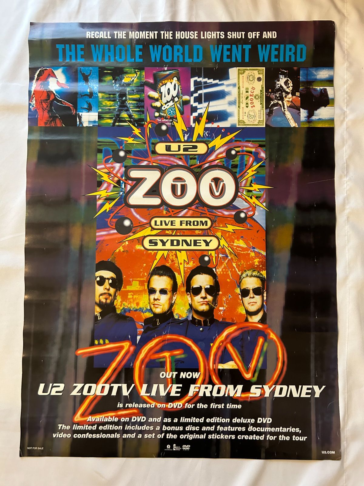 U2 / Zoo TV : Live from Sydney 1994年 ビデオ・プロモーション用