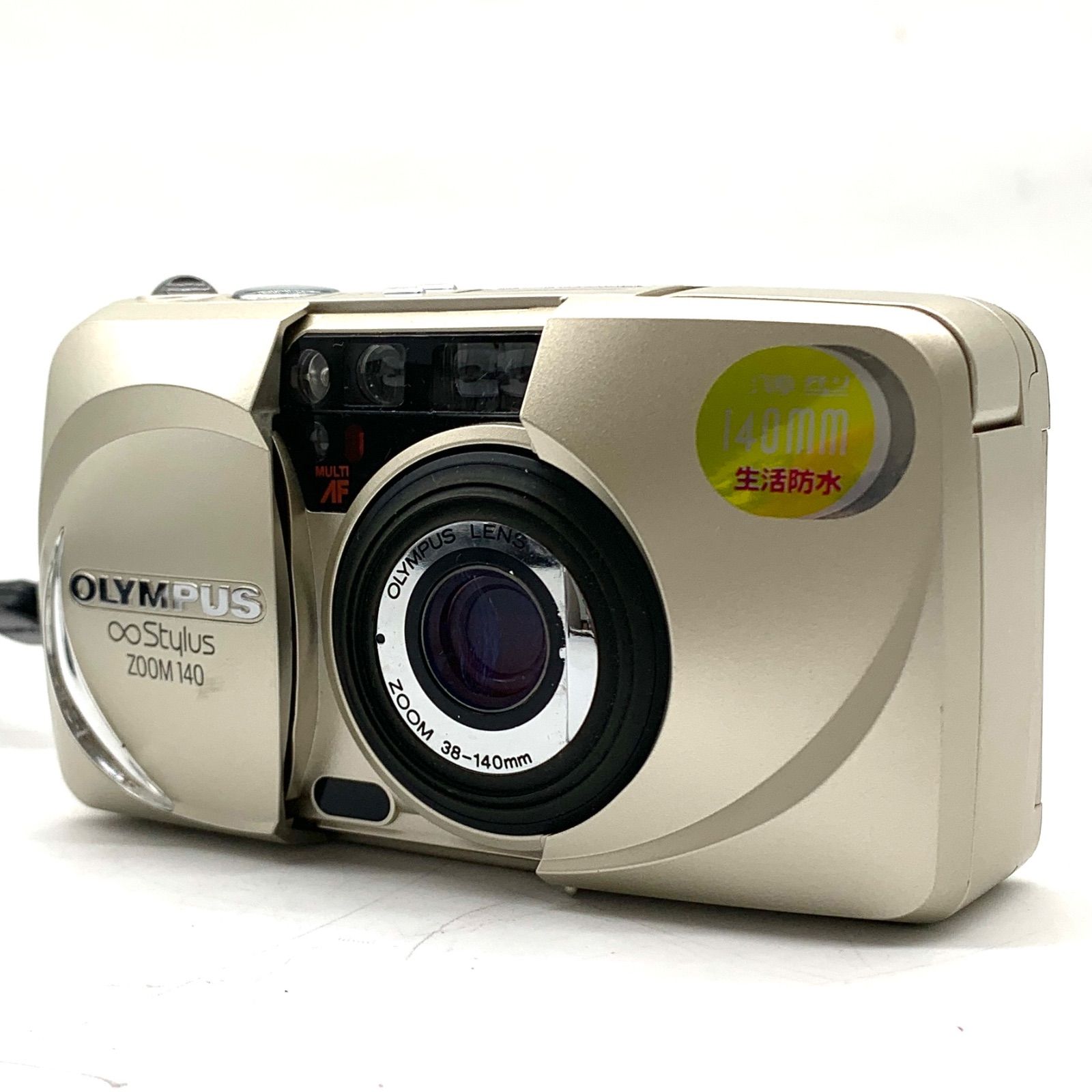 動作未 OLYMPUS コンパクトフィルムカメラ Stylus ZOOM 140 38-140mm