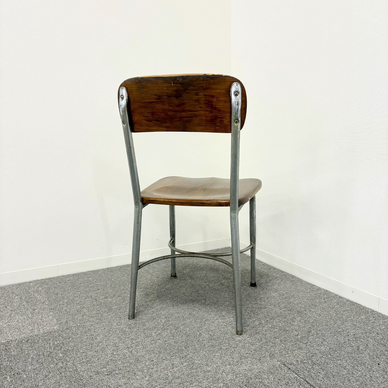 スクールチェア/HEYWOOD WAKEFIELD/幅420mm×奥行495mm×高さ795mm/椅子