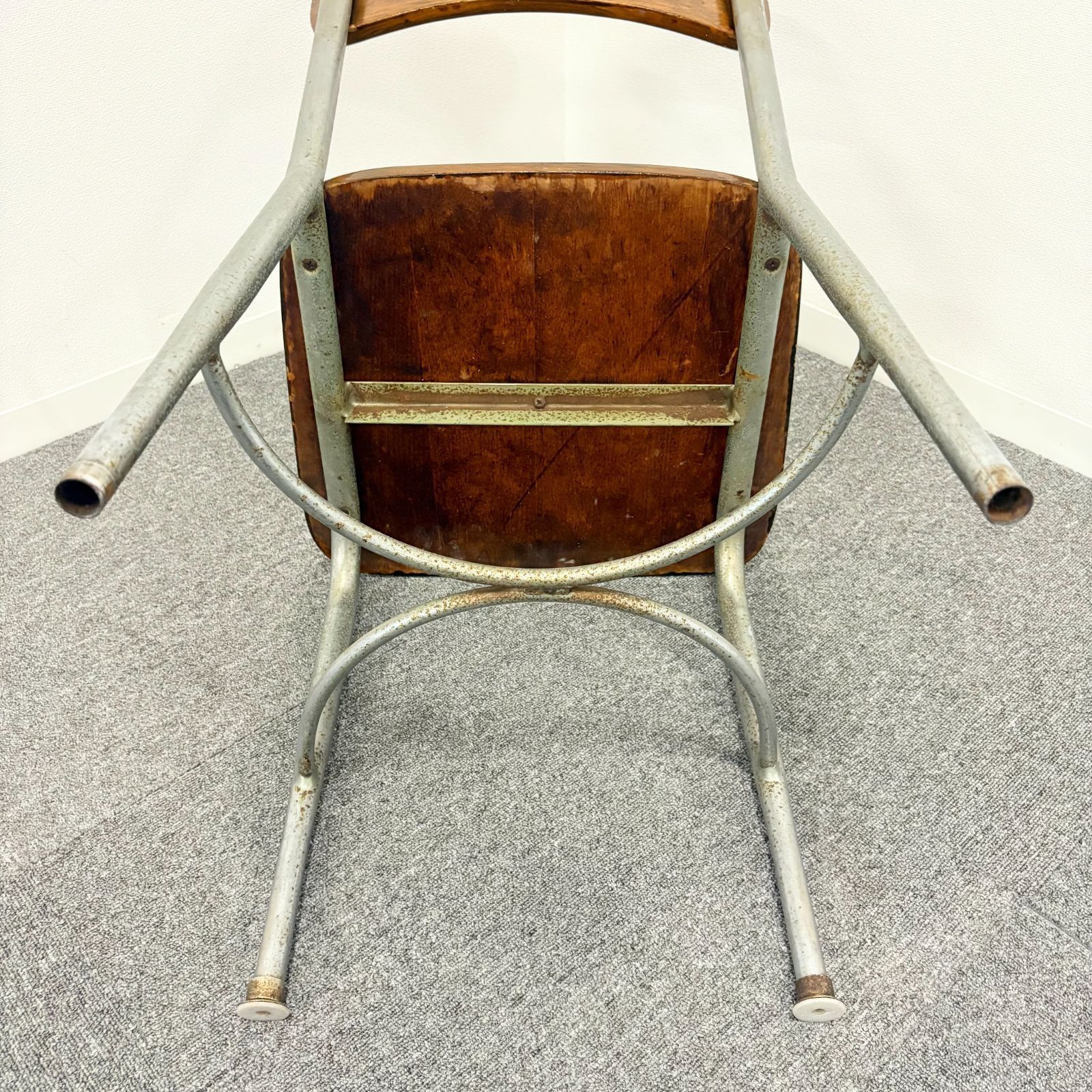 スクールチェア/HEYWOOD WAKEFIELD/幅420mm×奥行495mm×高さ795mm/椅子