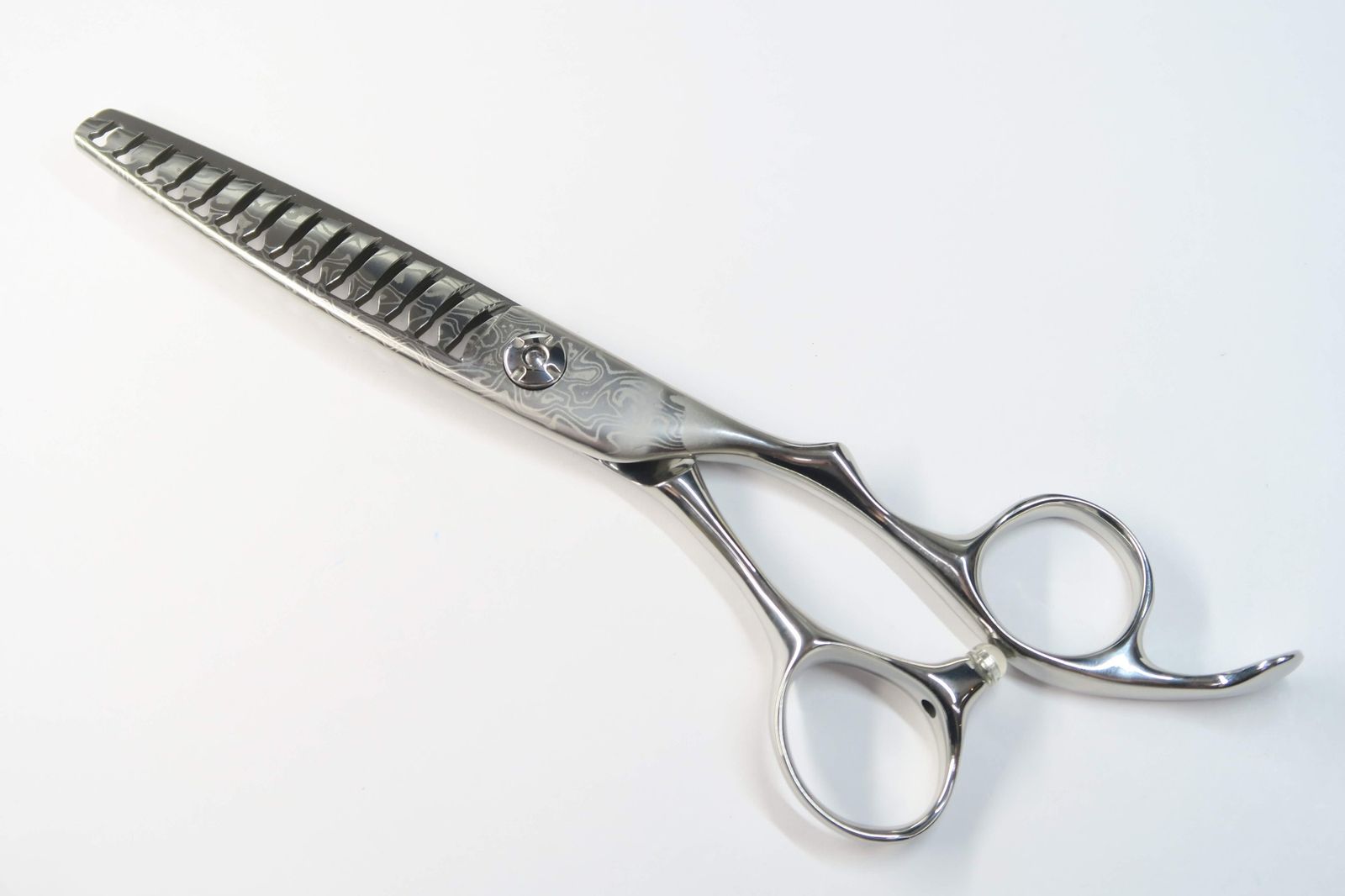 Aランク PRIMERD プリマード Damascus-TWIN 14 ダマスカス ツイン 14 セニング 美容師 理容師 6.0インチ 右利き H-10342