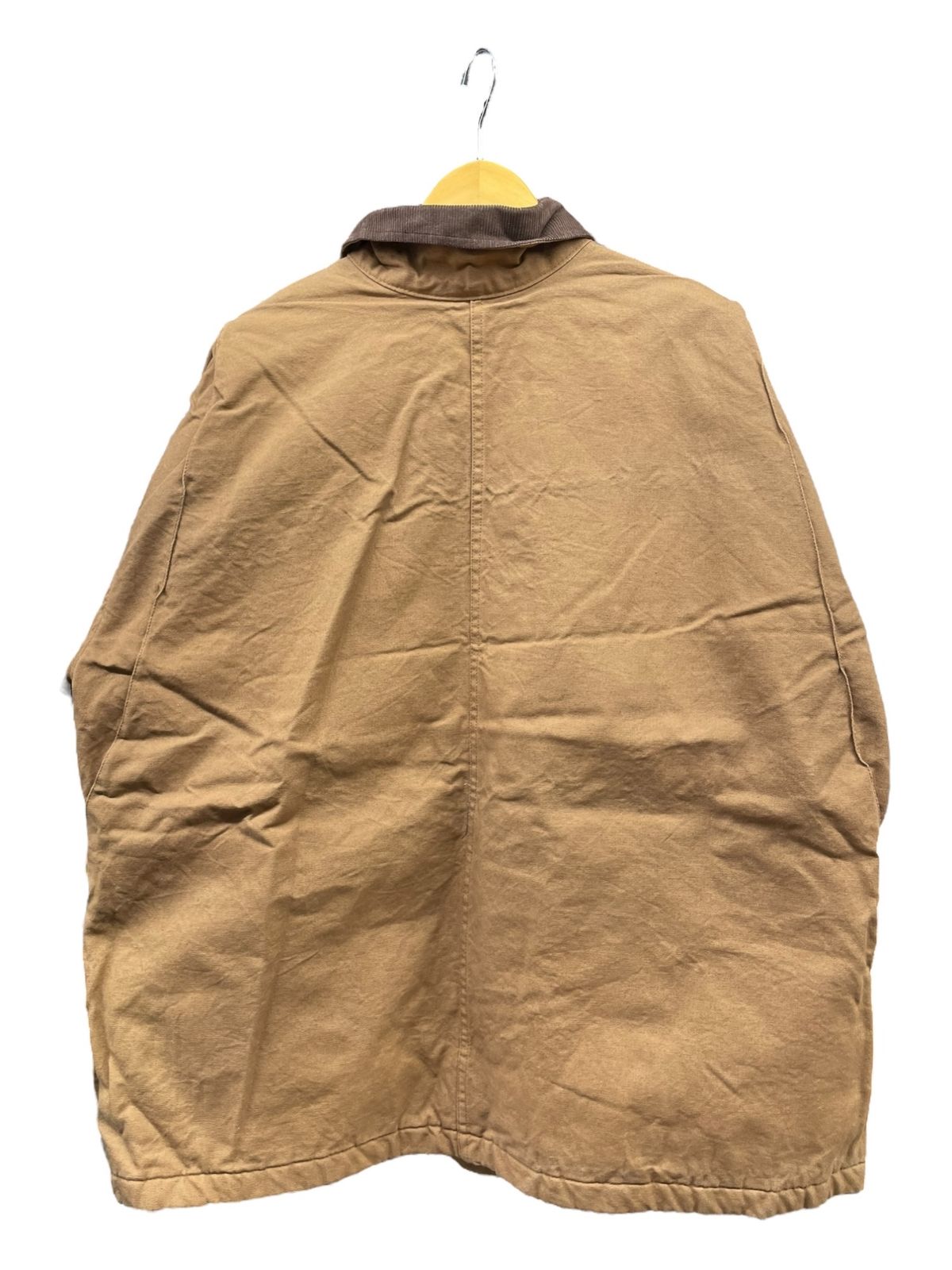 DICKIES ディッキーズ 古着 00s 90s コットンキャンバス カバーオール ダック地 裏ブランケット 襟コーズ XXL ブラウン メンズ 025
