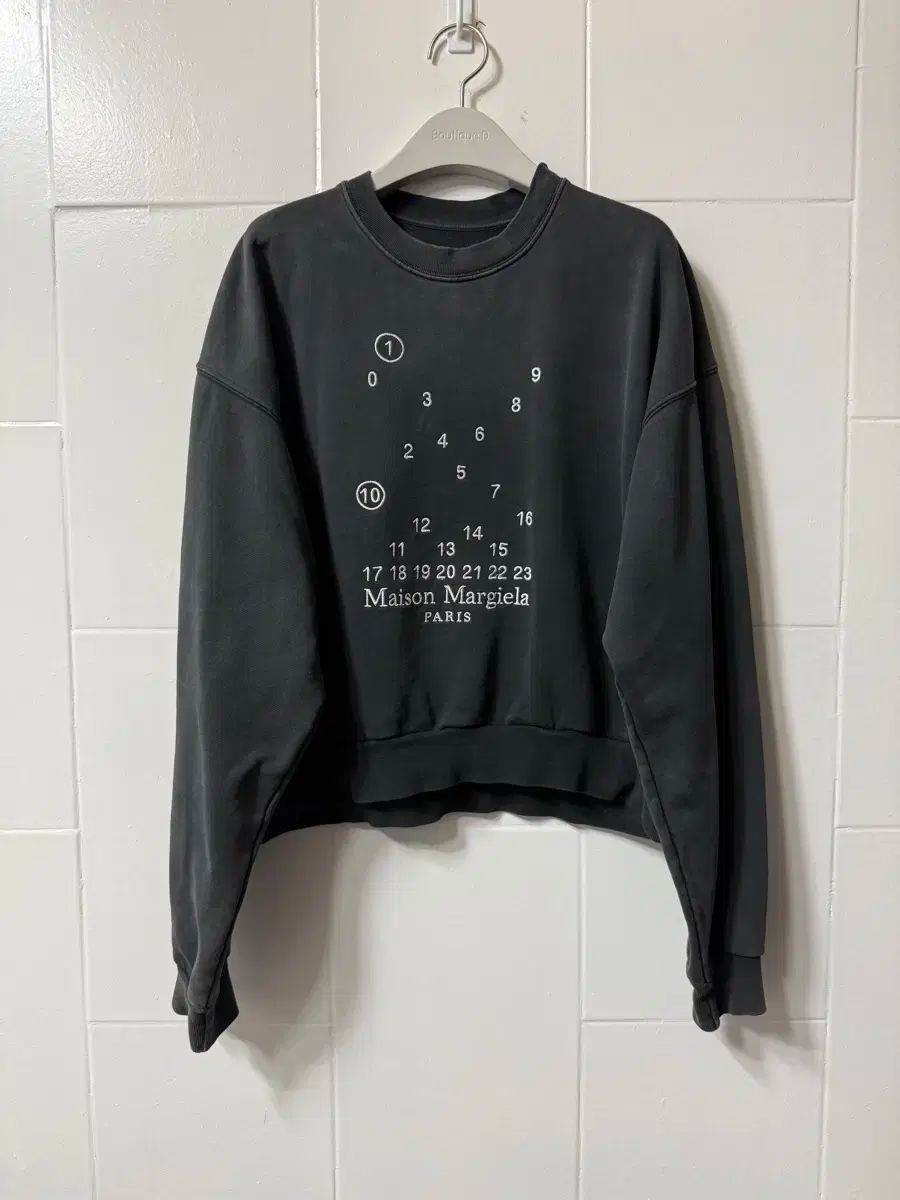 メゾンマルジェラ ナンバリング スウェット