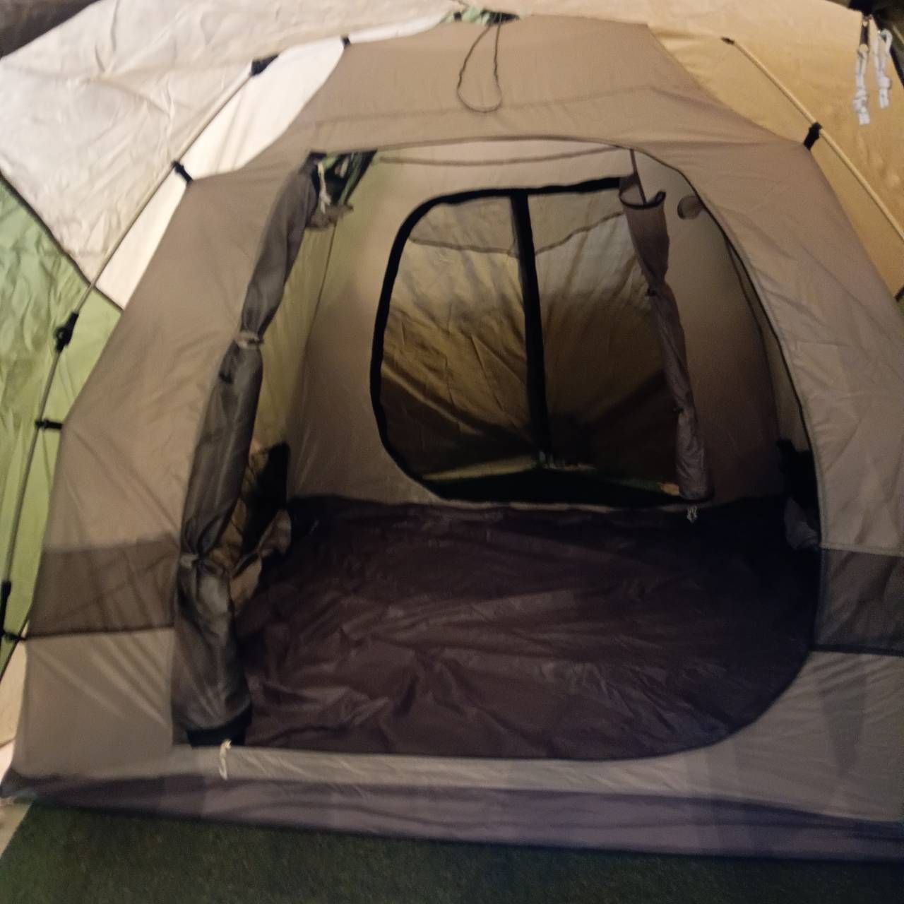  DOD ザ ワンタッチテントM T 3 673 KH カーキ バーベキューグリル トレッキングポール キャンプテント テント シェルター