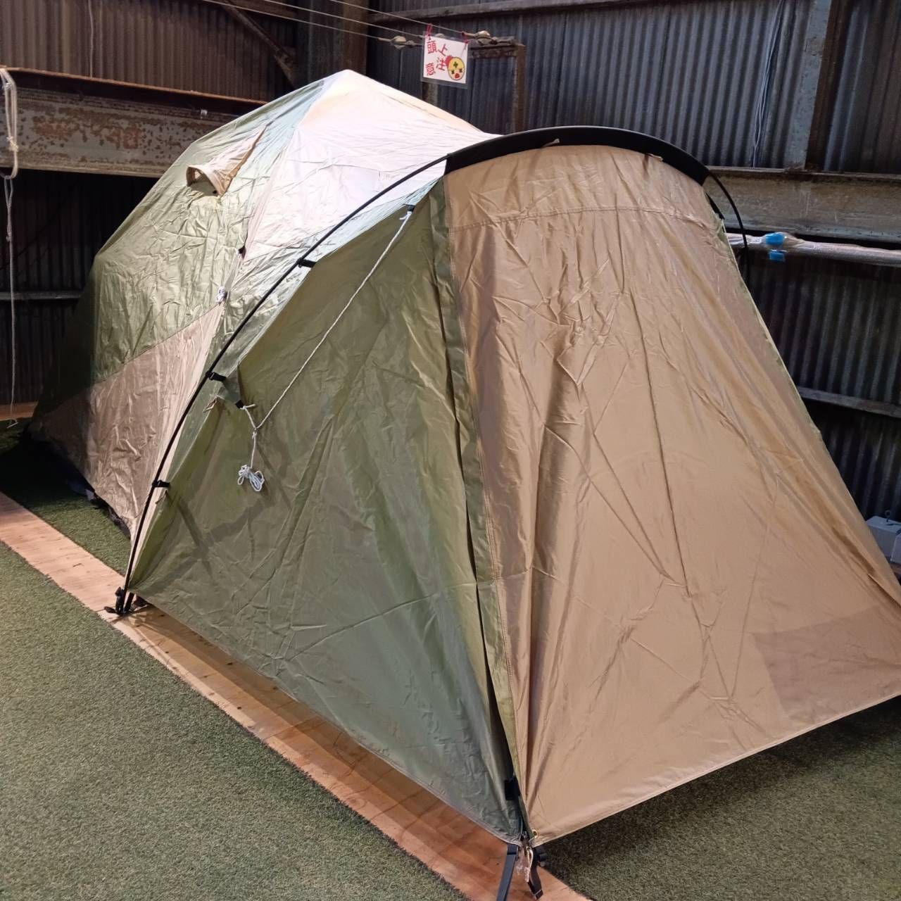 DOD ザ・ワンタッチテントM T3-673-KH(カーキ) - メルカリ
