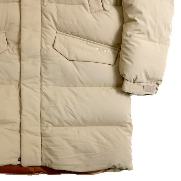 mont-bell モンベル DUCK DOWN使用 ラクーンファー付きフーデッド