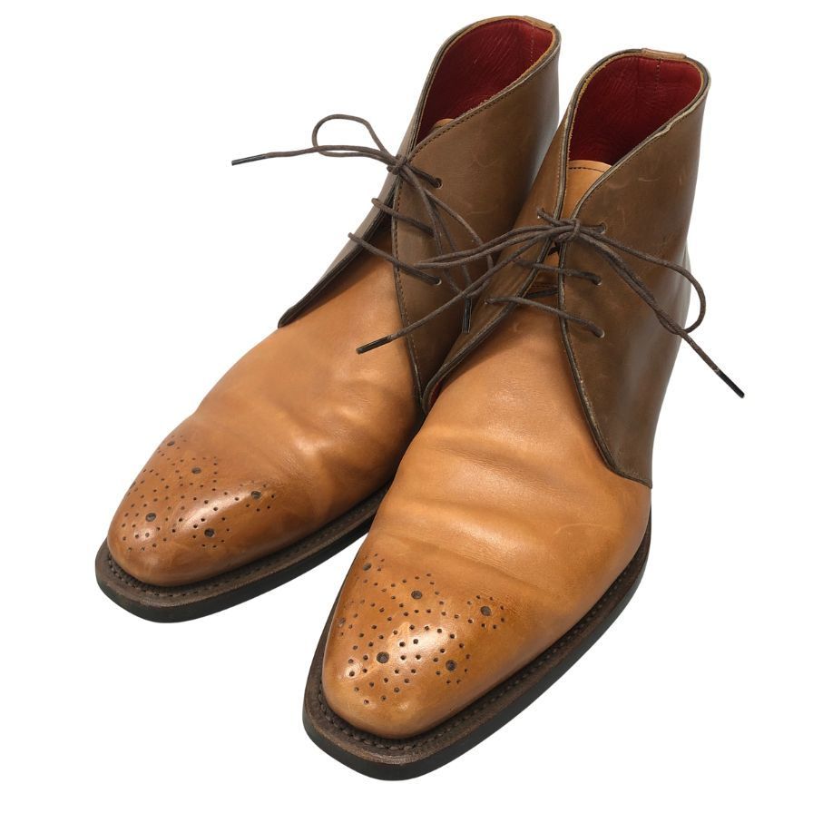 シェットランドフォックス チャッカブーツ 3076 コンビ AFD3