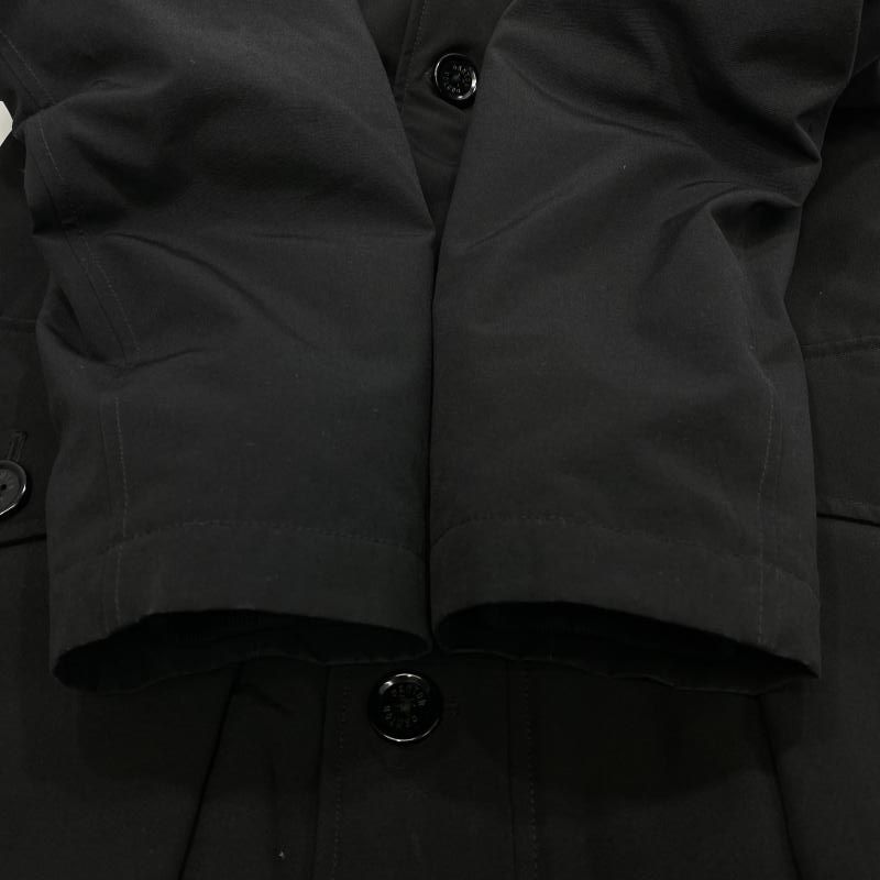 中古】DANTON タッサーダウンジャケット ブラック サイズ38 18A-FA-002