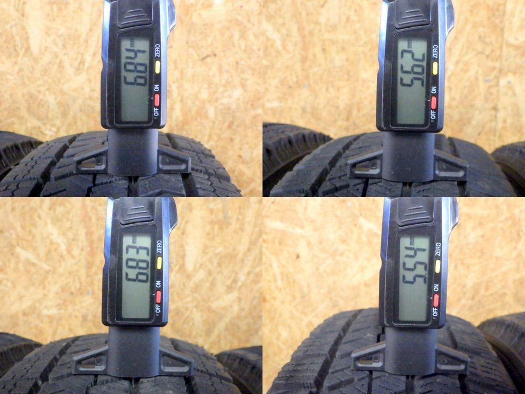 SR 151 製造 約7～8部山 BS BLIZZAK VRX 2 155 65 R 14 4本