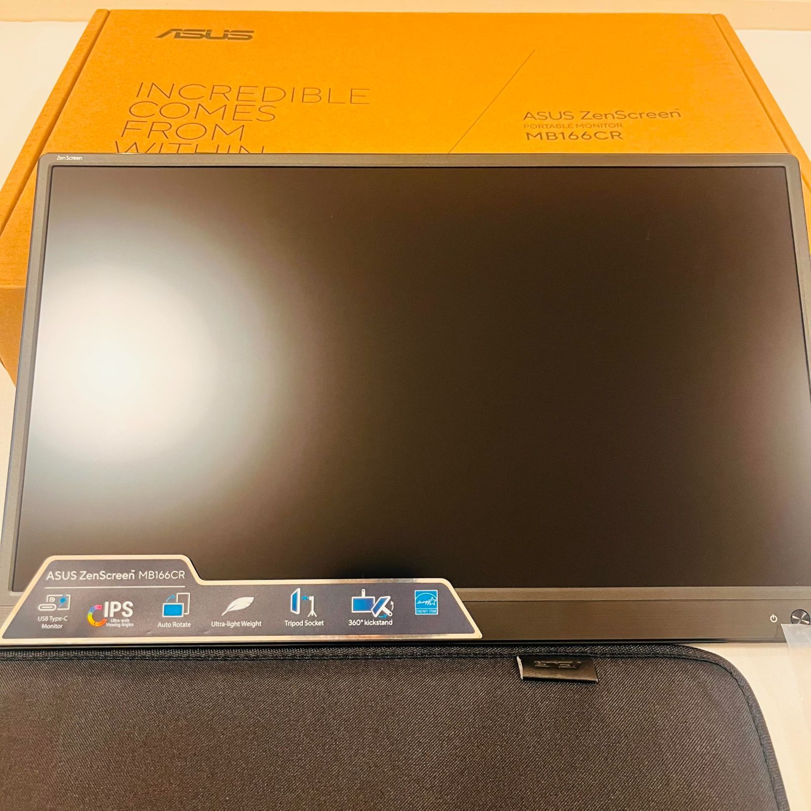 ASUS ポータブルモニター ZenScreen MB 166 CR-J 16インチ No 2647