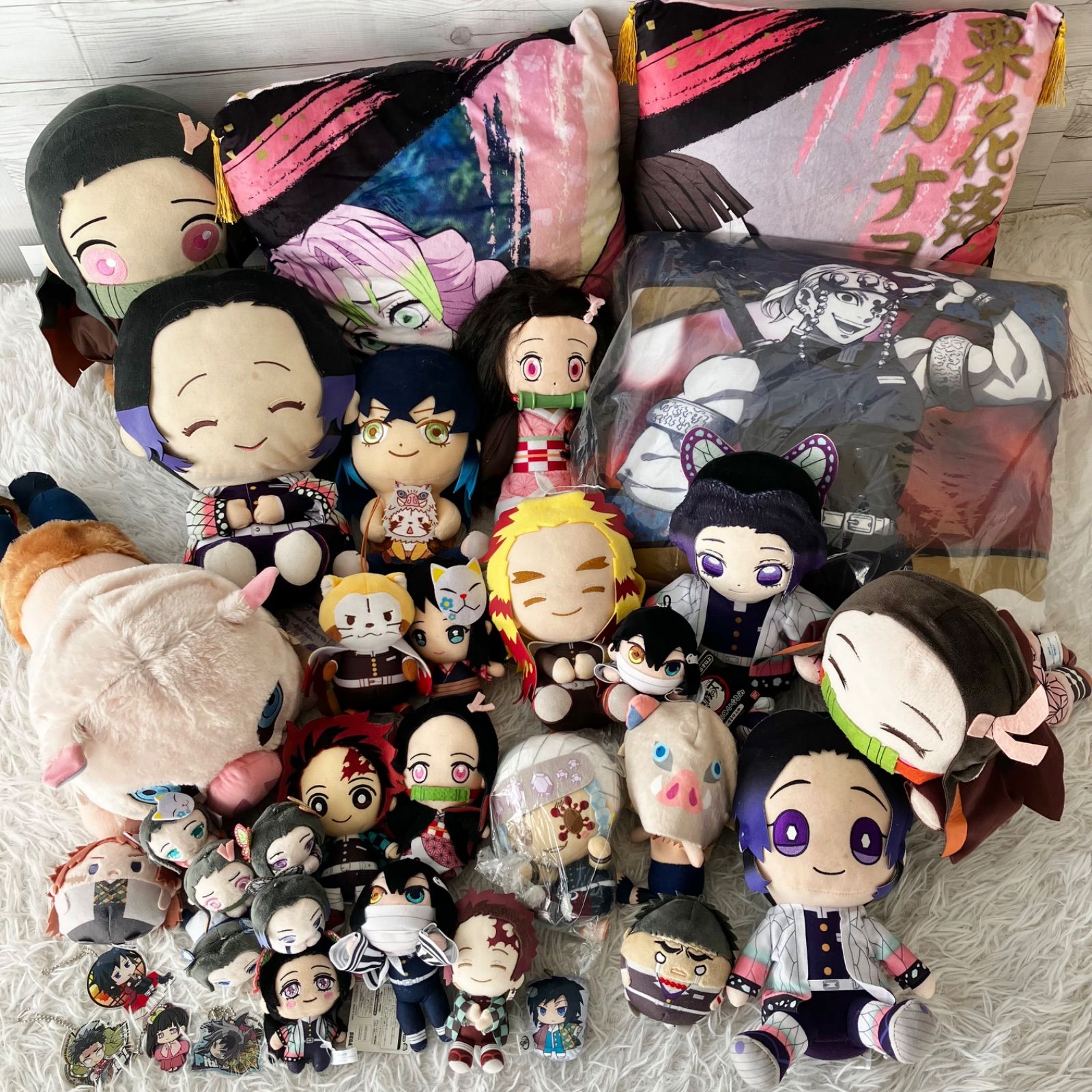 鬼滅の刃 ぬいぐるみ 34点セット 大量まとめ売り 炭治郎 伊之助