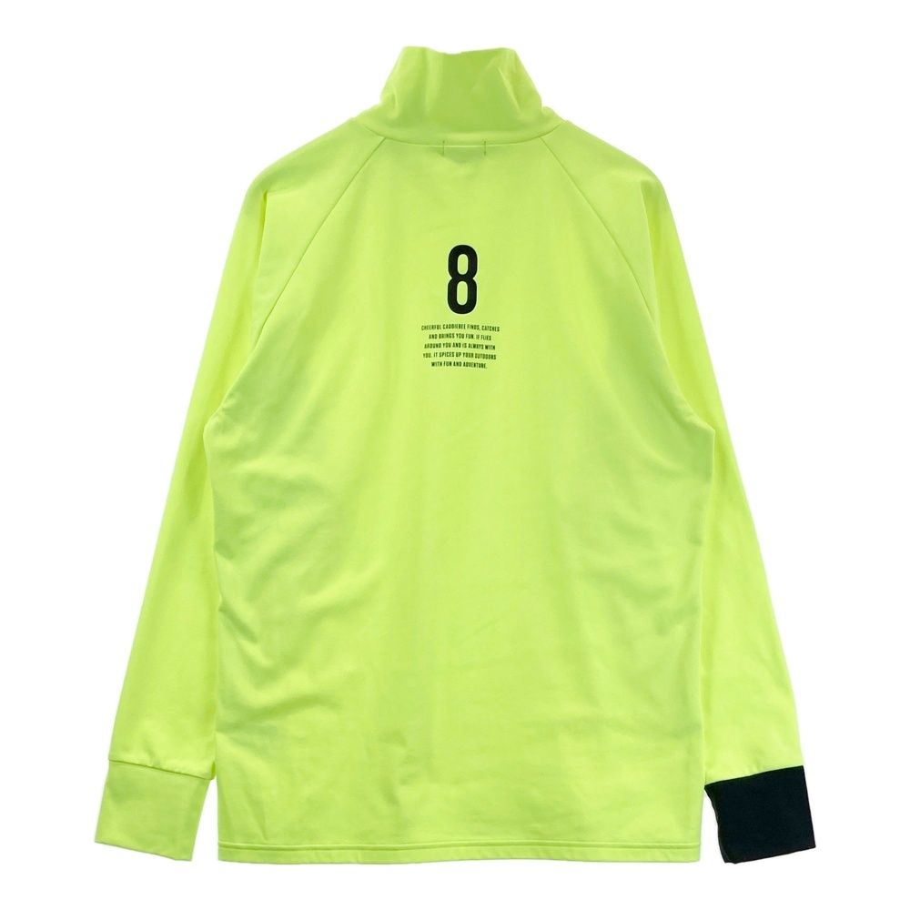 サイズ 2 XL 8 YARDS ハチヤーズ モデル ハイネック 長袖Tシャツ グリーン系 ゴルフウェア メンズ ストスト