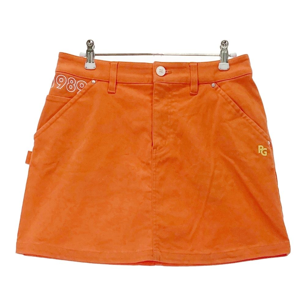 サイズ 1 PEARLY GATES パーリーゲイツ ストレッチスカート オレンジ系 240101556816 ゴルフウェア レディース ストスト