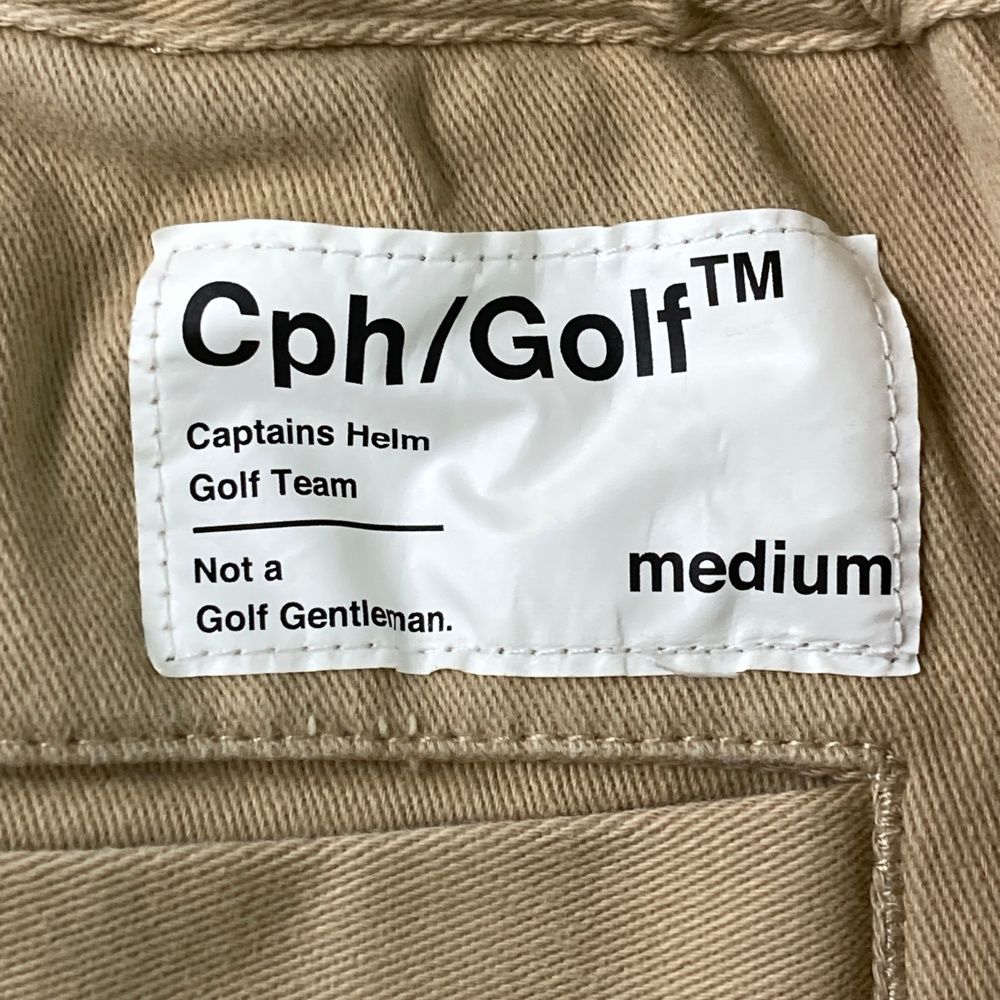 Cph/Golf キャプテンズヘルム パンツ ベージュ L サイズ：medium CAPTAINS HELM GOLF キャプテンズ ヘルム ゴルフ