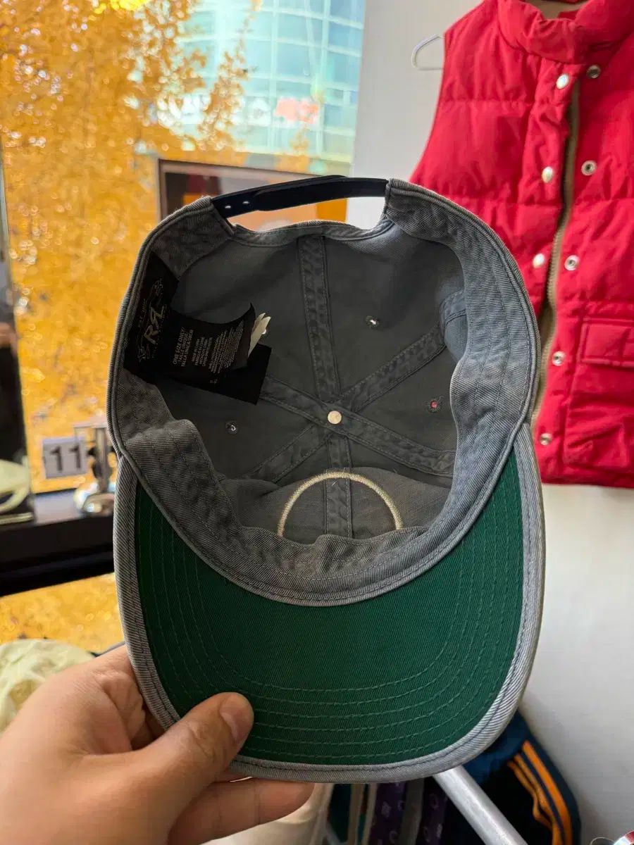 RRL ダブルアールエル ベースボールキャップ ガーメントダイブルー キャップ