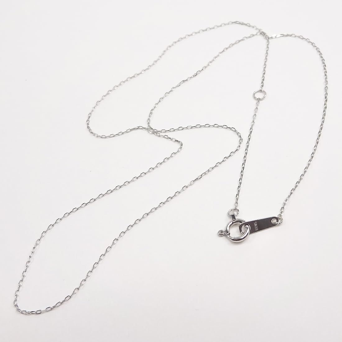 10金（K10WG刻印有）ネックレス ホワイトゴールドチェーン ネックレス 