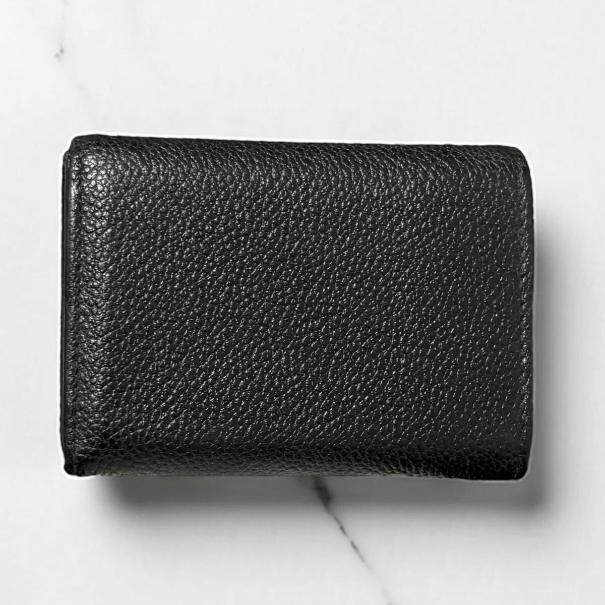 q40 サンローラン ブラック 三つ折り財布 レザー サンローラン SAINT