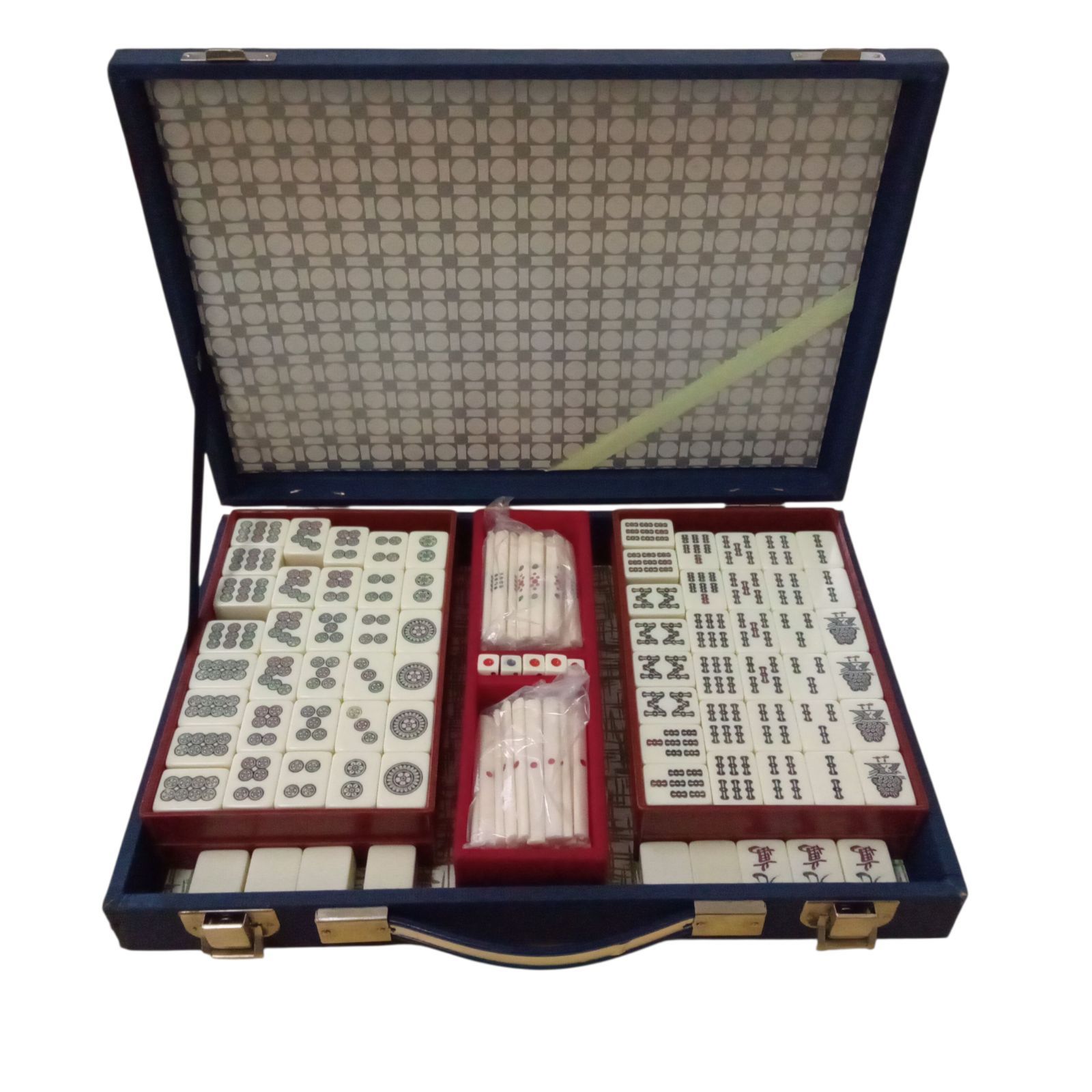 X11192 麻雀牌 津村娯楽堂 希少 レトロ品 重量牌 マージャン 点棒