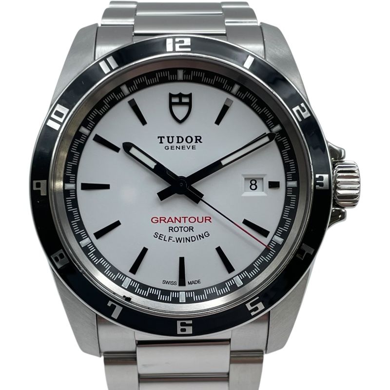 チューダー チュードル TUDOR グランツアー デイト 20500N ホワイト SS メンズ 腕時計