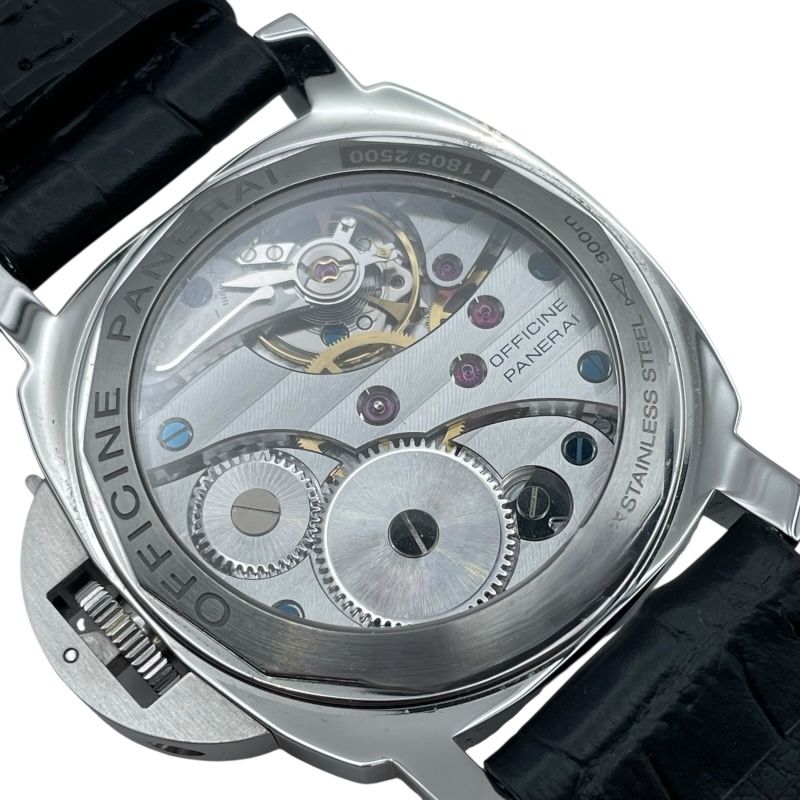 パネライ PANERAI ルミノールマリーナ 44mm PAM00111 ブラック SS  