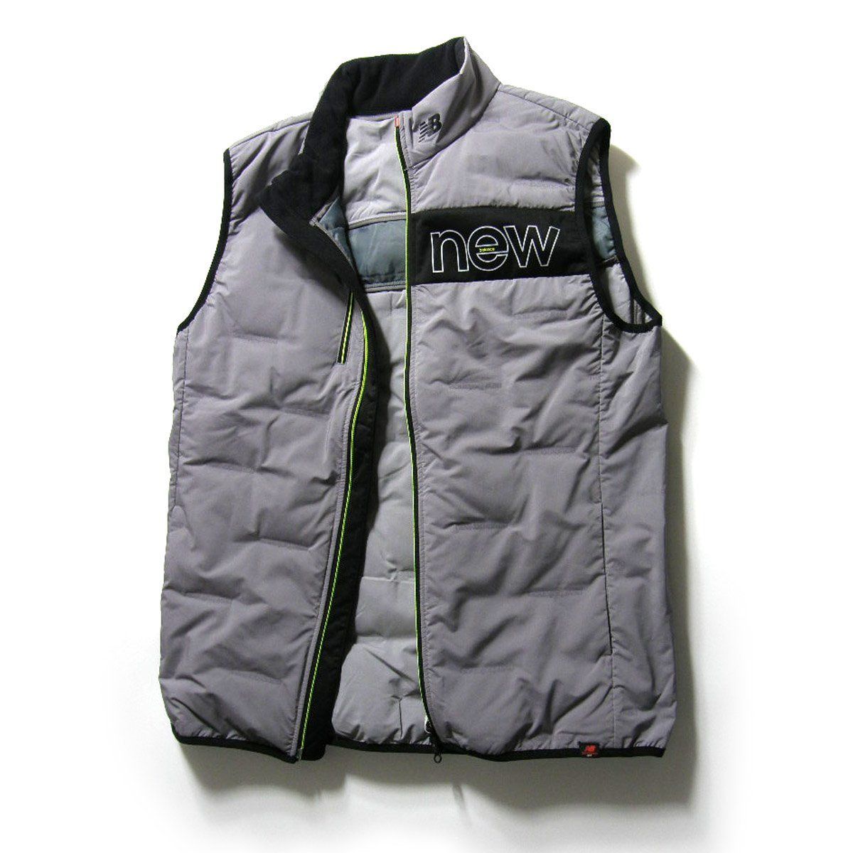 New Balance Golf × TOPTHERMO ニューバランスゴルフ × トップサーモ 撥水 軽量 ハイブリッドダウンベスト 吸湿 発熱 ダブルジップ ｜ 秋冬
