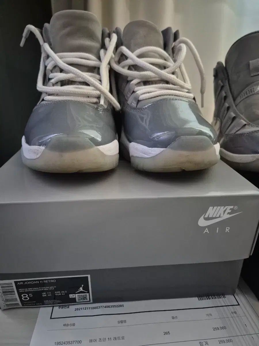  ナイキ エアジョーダン 11 クールグレー 265 215 シューズ(男性用) バスケットボール