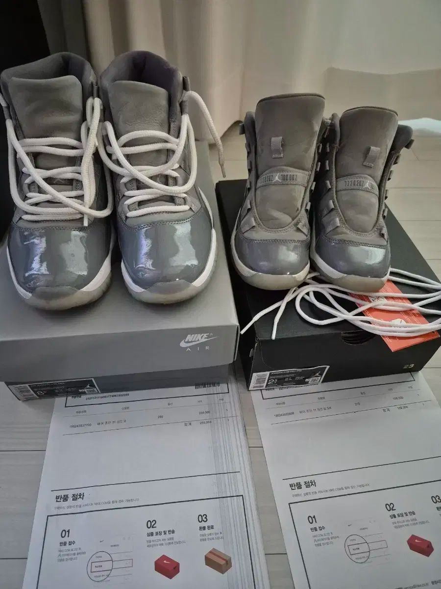 ナイキ エアジョーダン 11 クールグレー 265 215