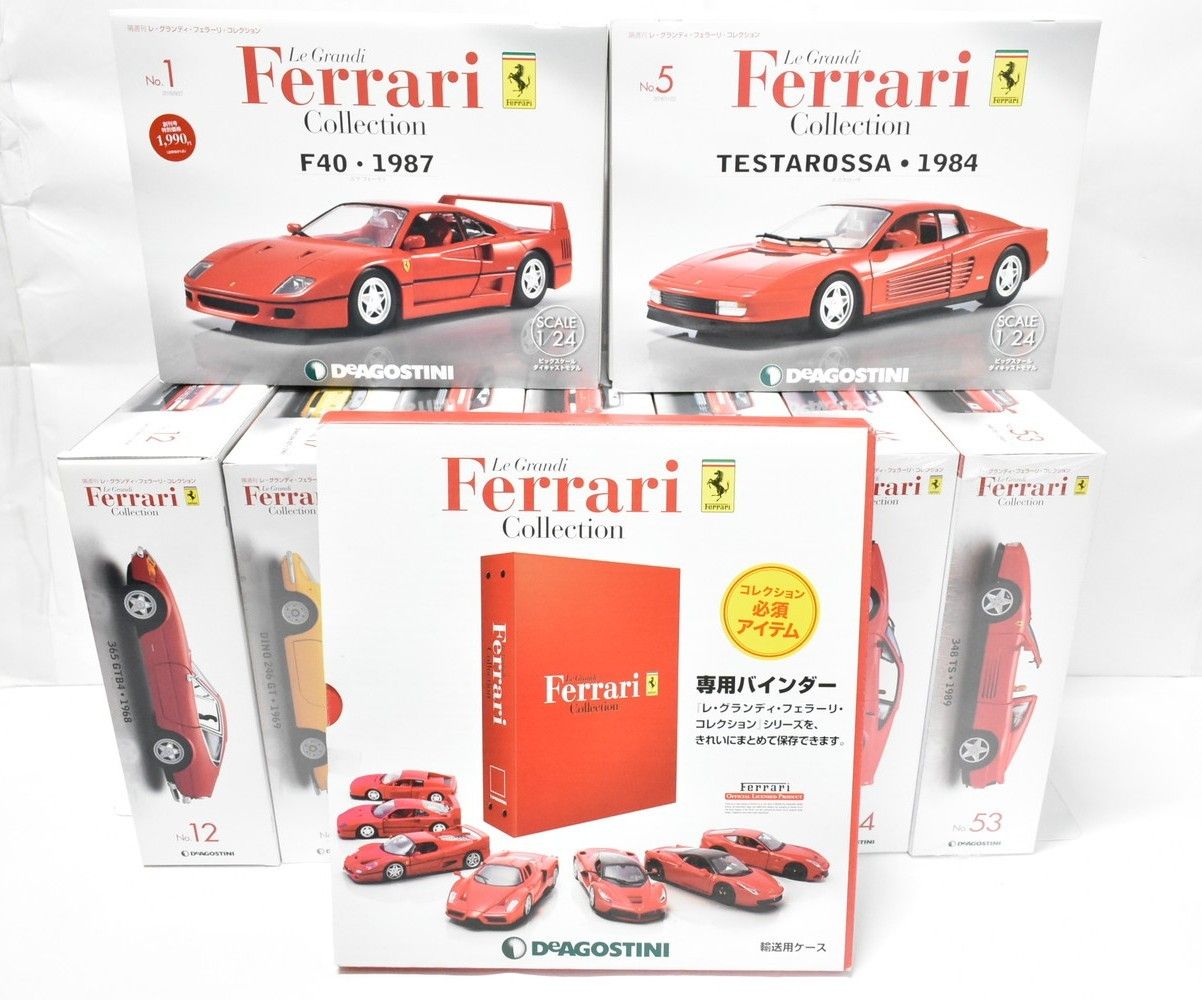 デアゴスティーニ レ グランディ フェラーリ 9台 車 模型 フィギュア ホビー ITM7AKH2QNST-A10-byebye