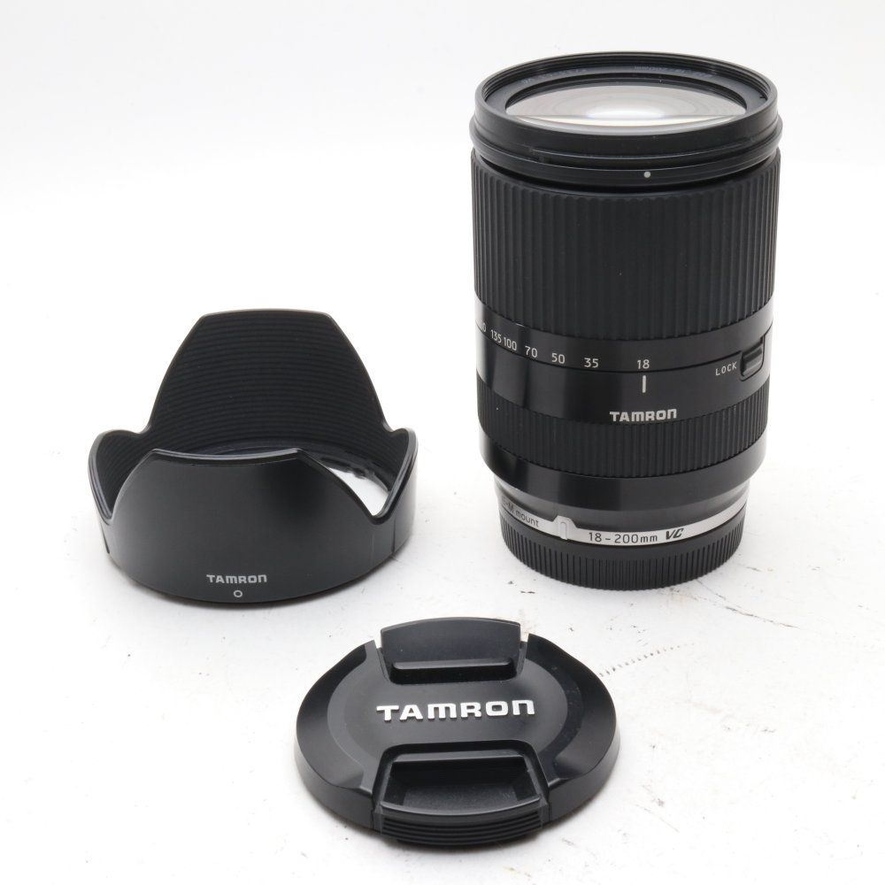 TAMRON 高倍率ズームレンズ 18-200 mm F 3.5-6.3 DiIII VC キヤノンEOS M用 ミラーレスカメラ EOS M ブラック B 011 EM-BLACK
