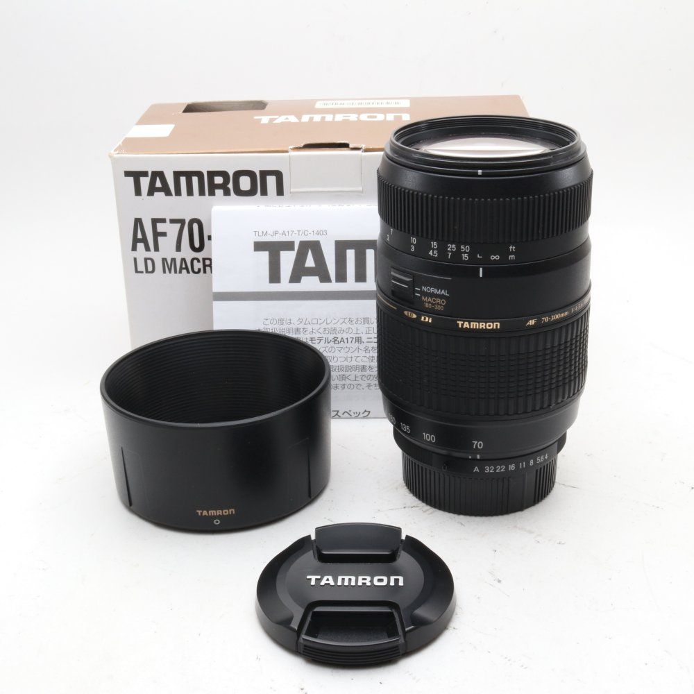 TAMRON 望遠ズームレンズ AF 70-300 mm F 4-5.6 Di MACRO ペンタックス用 フルサイズ対応 A 17 P