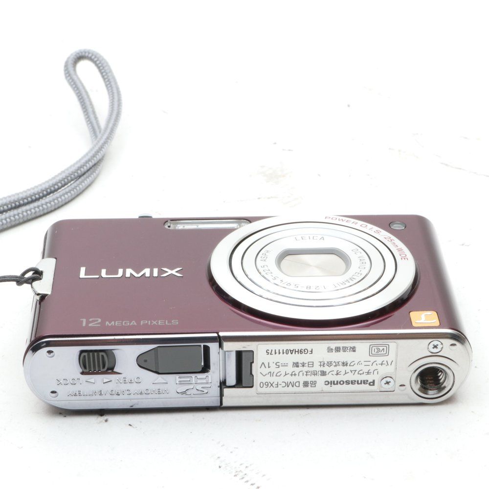  パナソニック デジタルカメラ LUMIX ルミックス FX 60 ノーブルバイオレット DMC V その他 デジタルカメラ