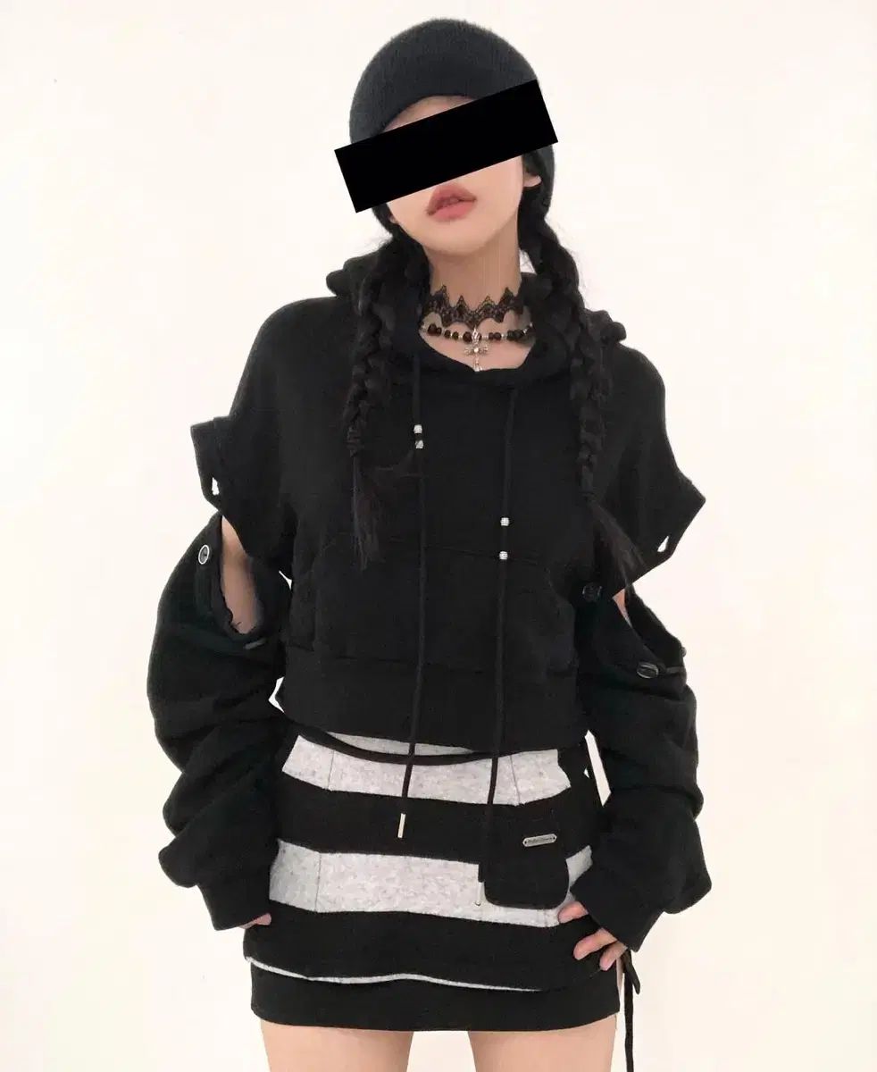 toyosat ヴィンテージ WHO カットアウト フード Tシャツ パンク Y2K サブカルチャー