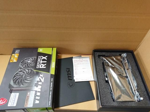 MSI GeForce RTX 3060 VENTUS 2X 12G OC PCIExp 12GB ビデオカード グラボ グラフィックボード