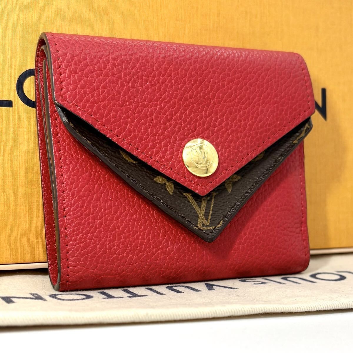 LOUIS VUITTON 折財布 ポルトフォイユ ドゥブルV ポルトフォイユ