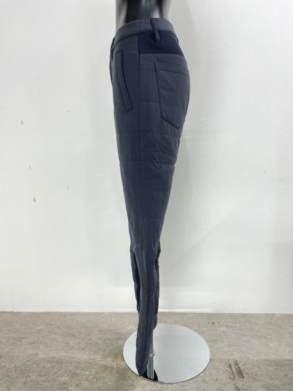 Jack Bunny ジャックバニー ポリエステル ロング パンツ 中綿 二重裾 裏地付き ネイビー 紺 レディース 1 M ゴルフウェア