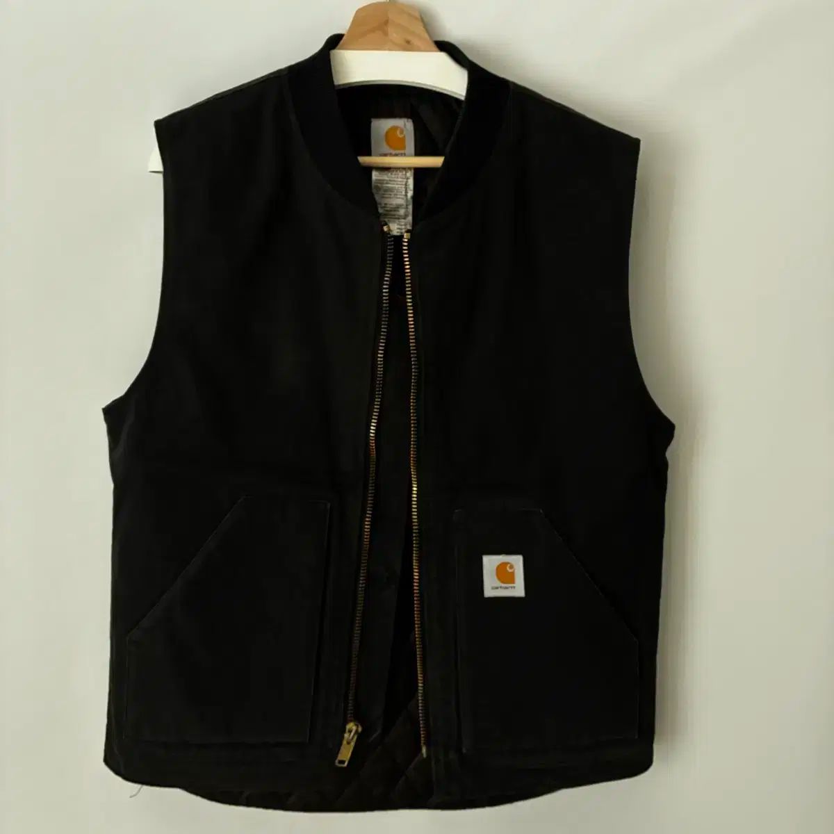 カーハート ダックベスト ヴィンテージ 工場ミス品